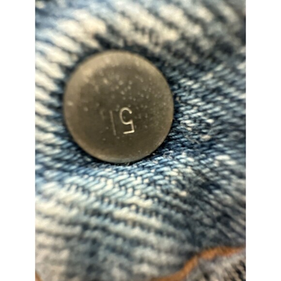 Vintage Levi’s Made USA Childrens Cut Off Denim Distressed Shorts size 24 kids‎ - Picture 8 of 11